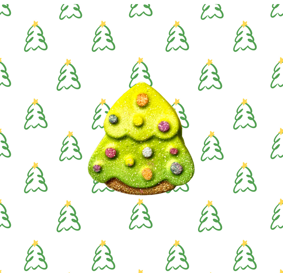 Mini Christmas Bath Bombs- x10