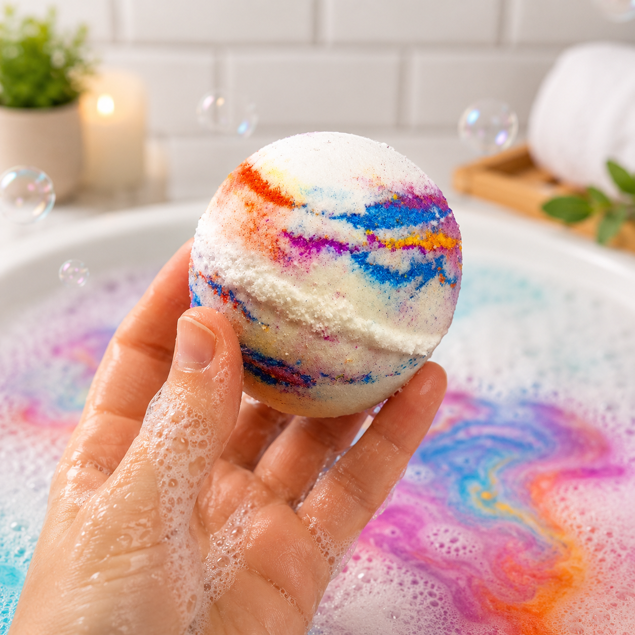 Galaxy- Bath Bomb