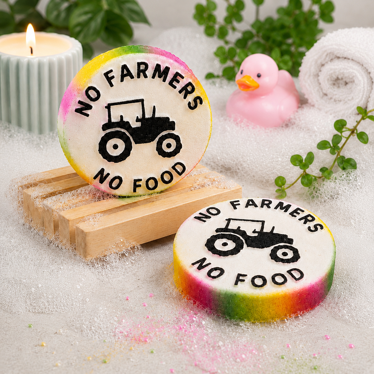 No Farmers No Food- Bath Bomb