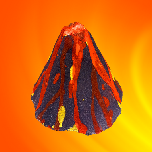 Erupting Volcano- Bath Bomb