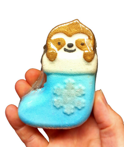 Sloth In A Stocking- Bath Bomb