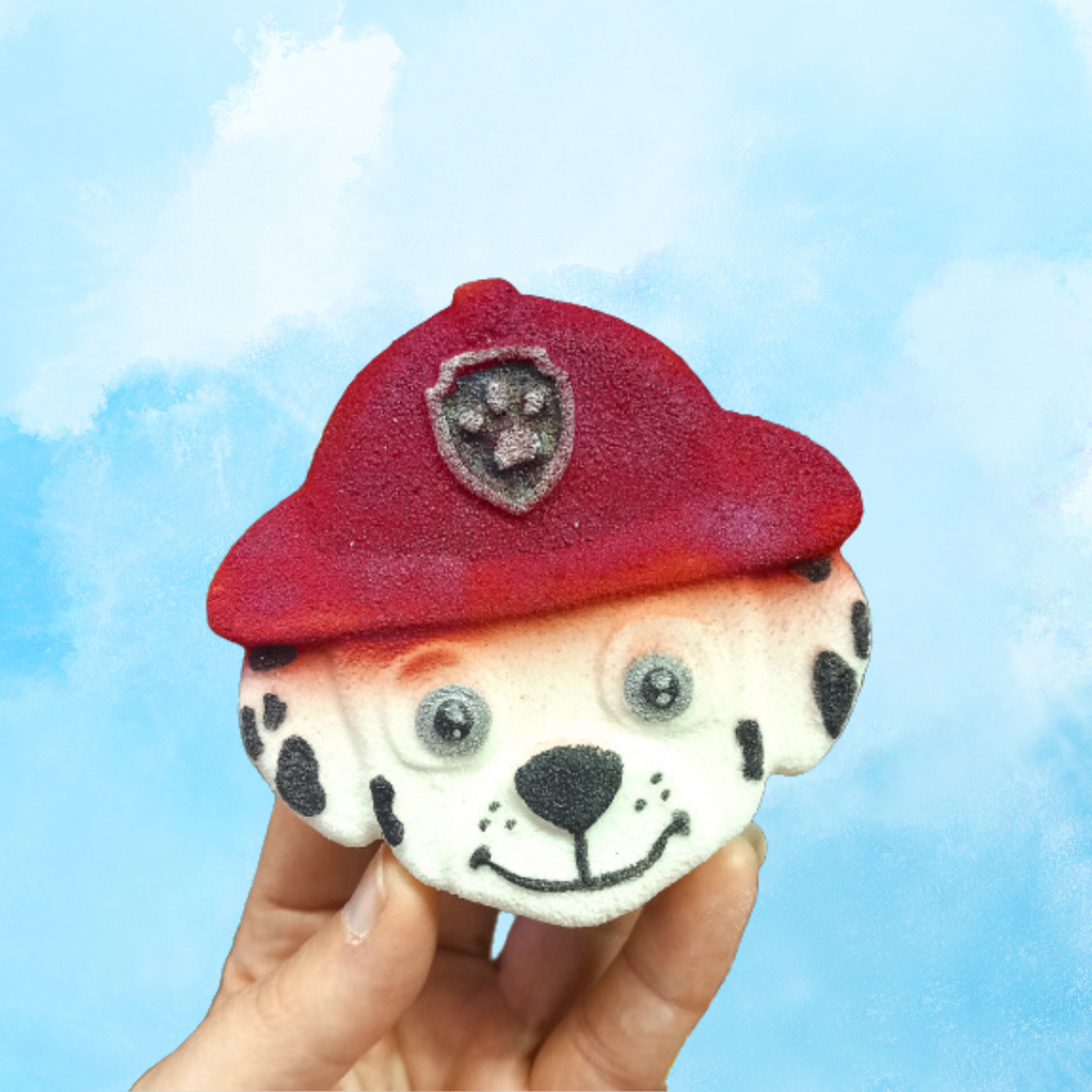 Paw Patrol Marshall Bath bomb The Smelly Bakery