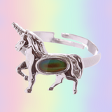 Rainbow Pony With Mood Ring - Bath Bomb
