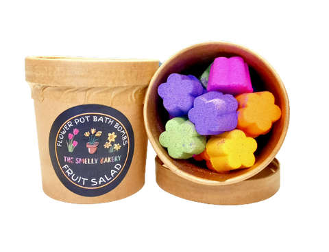Flower Pot Bath Bombs