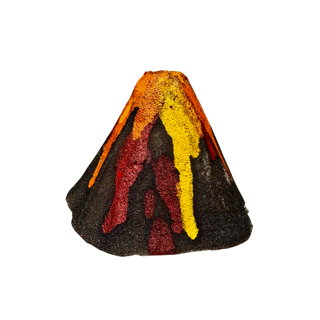 Erupting Volcano- Bath Bomb