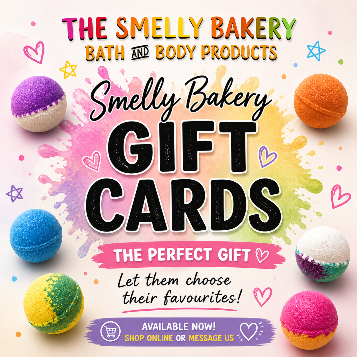 THE SMELLY BAKERY GIFT CARD