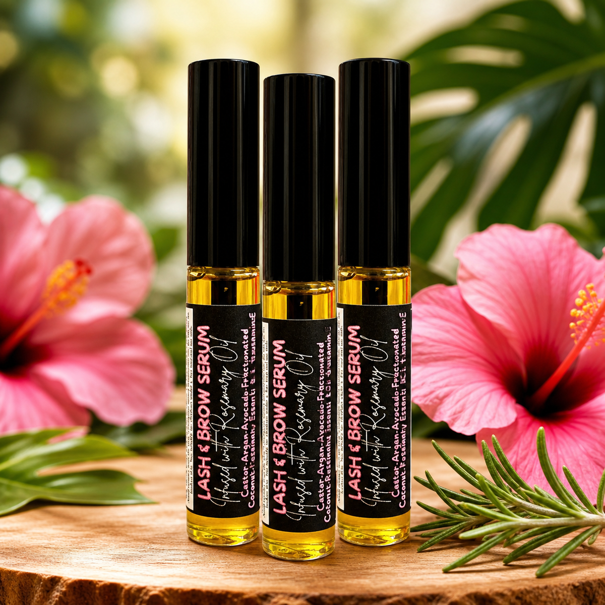 Lash & Brow Serum- Infused With Rosemary Oil