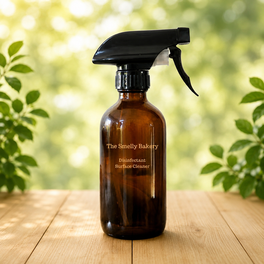 The Smelly Bakery Glass Bottle- Disinfectant Surface Cleaner