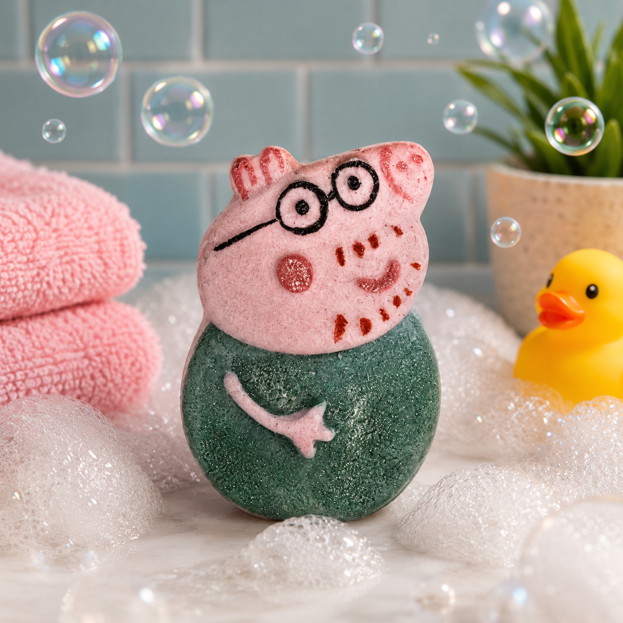 The Pig Family- Bath Bomb