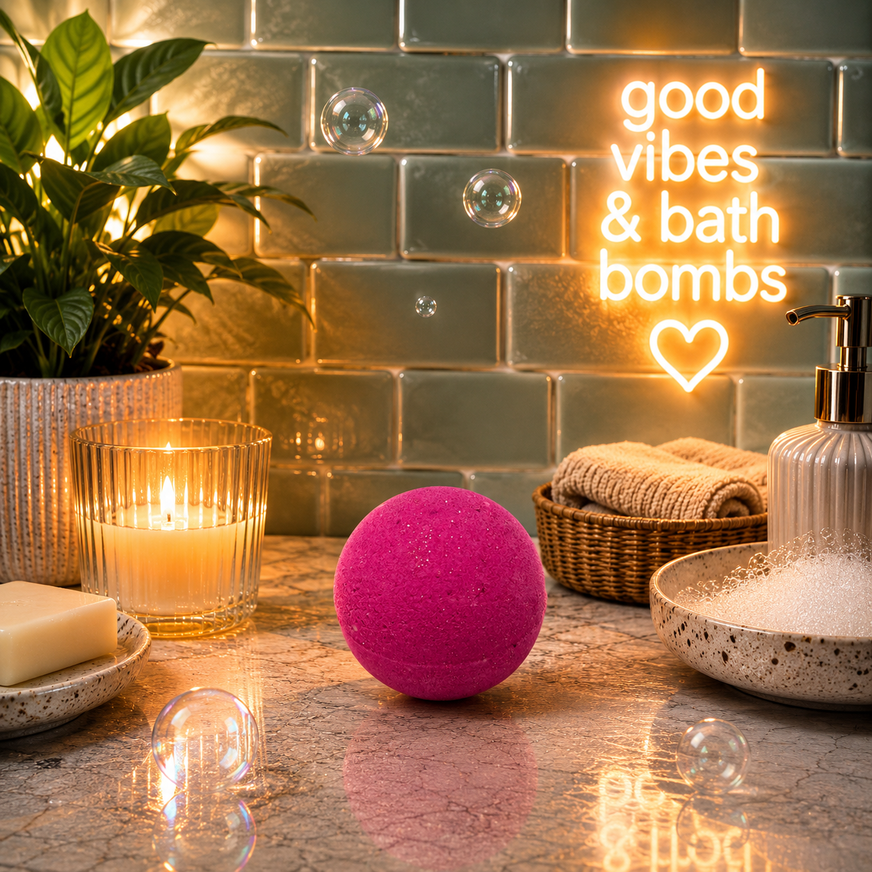 Mini Bath Bombs- Buy 6 get 1 Free