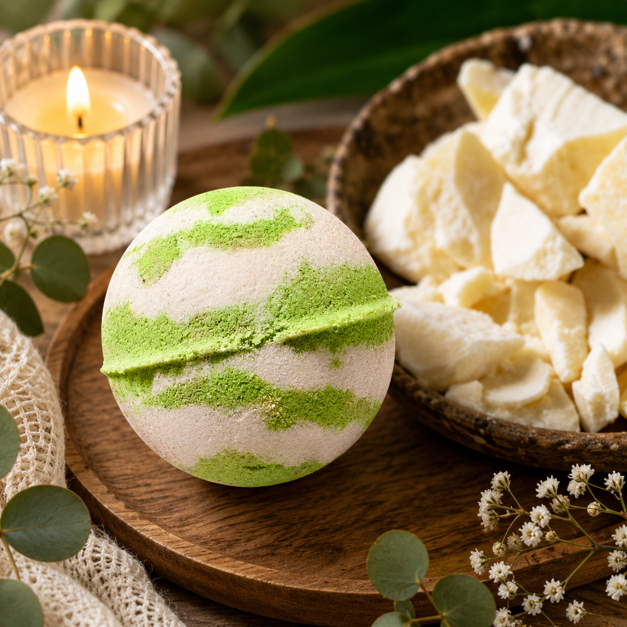 Large Cocoa Butter Bath Bombs- Buy 2 Get 1 Free