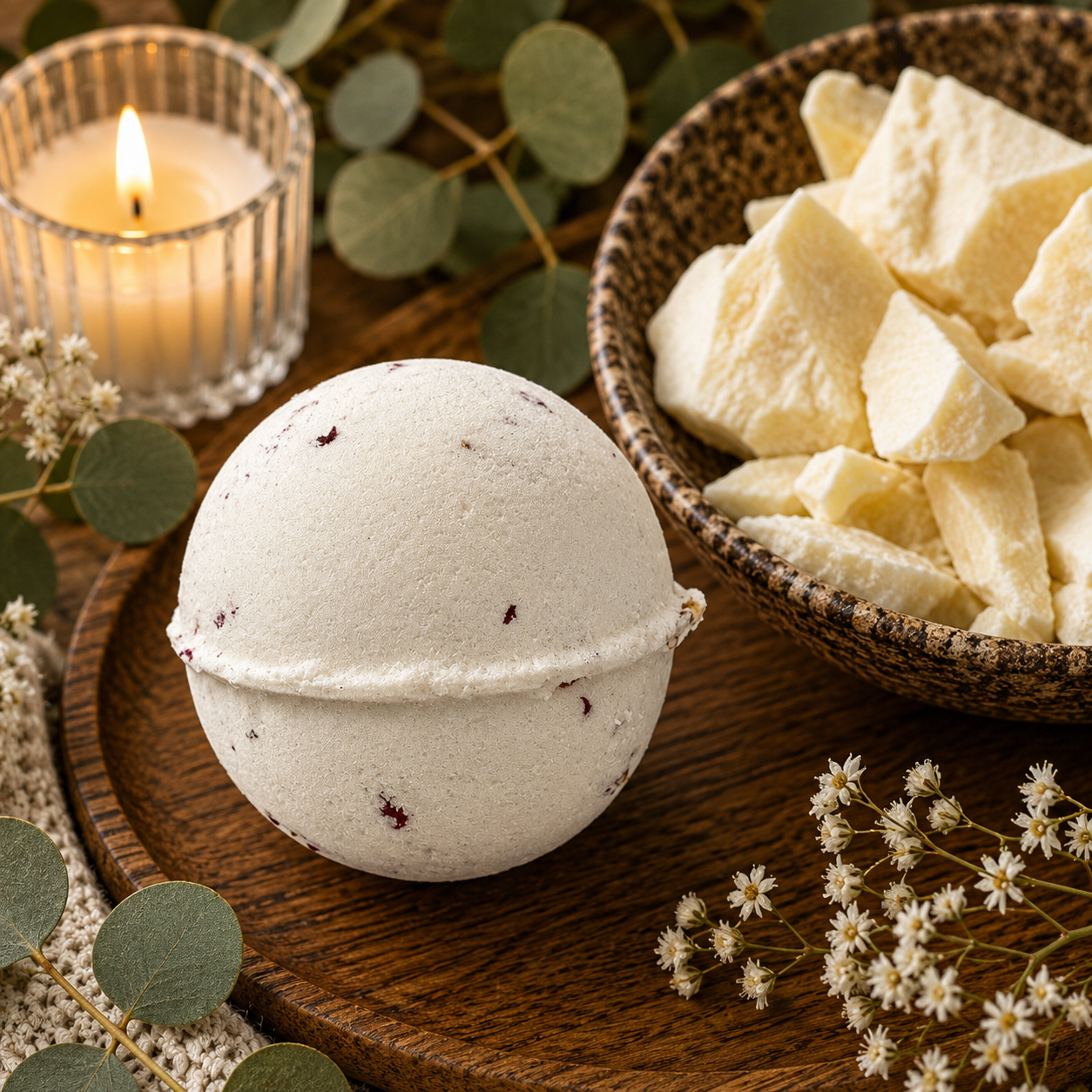 Large Cocoa Butter Bath Bombs- Buy 2 Get 1 Free