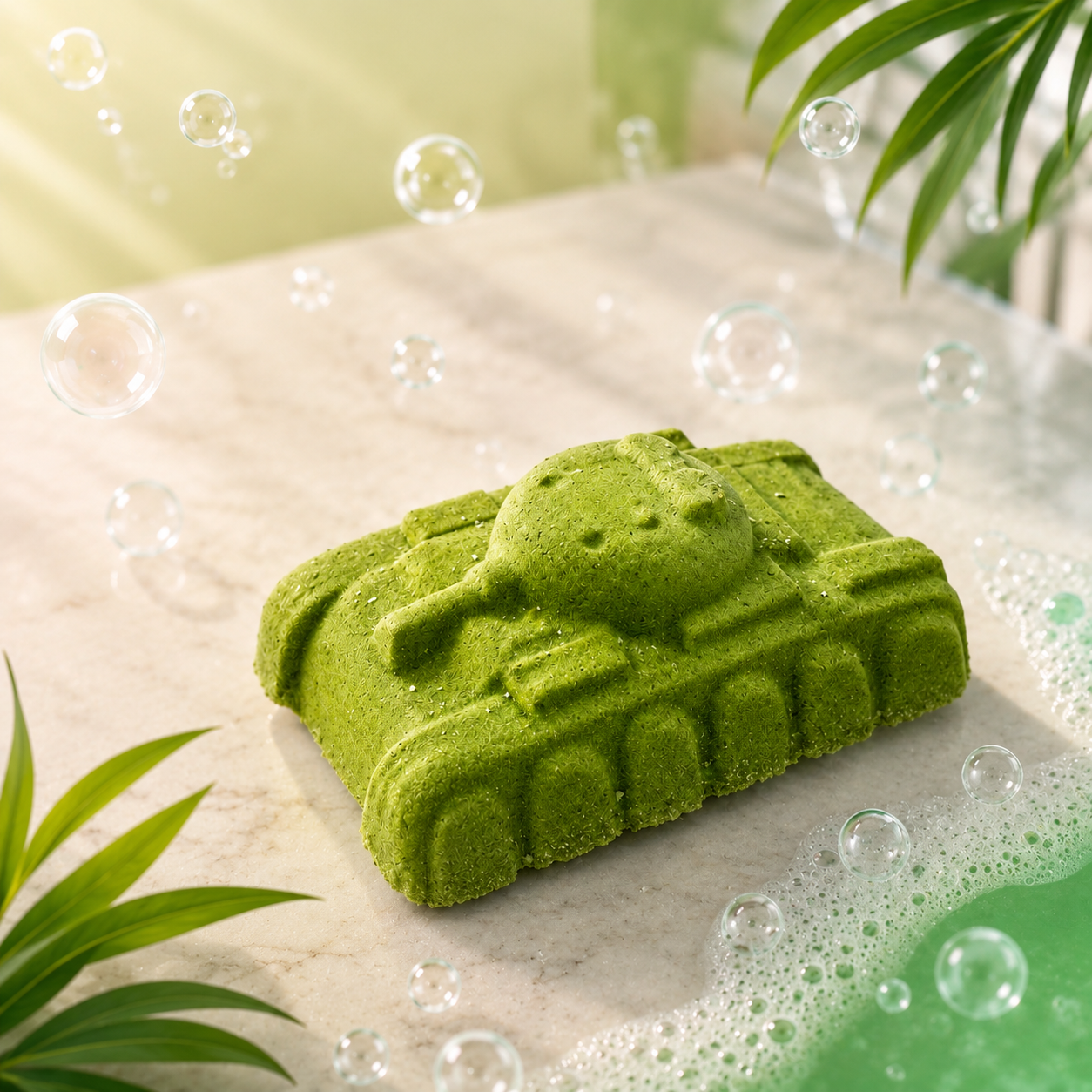 Army Tank- Bath Bomb