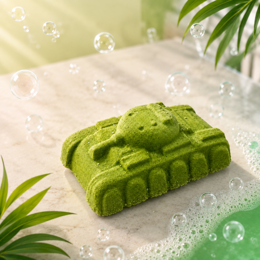Army Tank- Bath Bomb