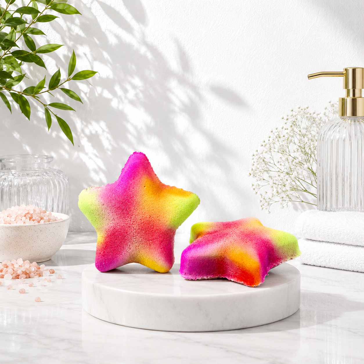 Rainbow Star- Bath Bomb