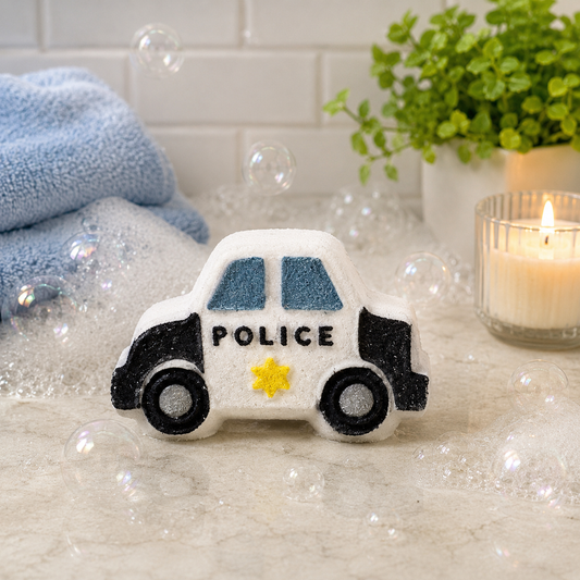 Police Car- Bath Bomb
