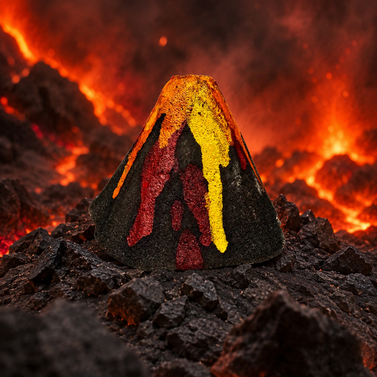 Erupting Volcano- Bath Bomb