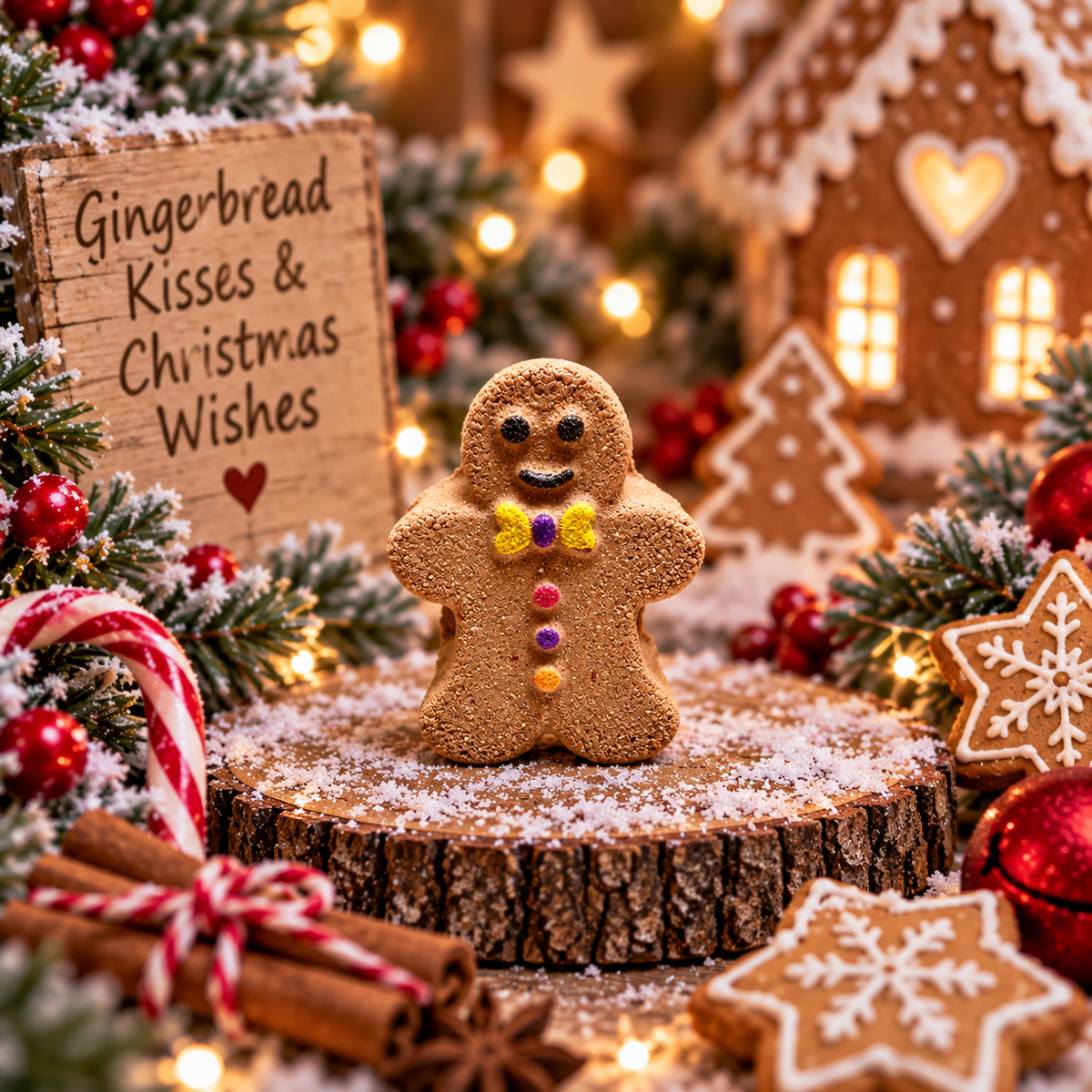 Mini Christmas Bath Bombs- x10