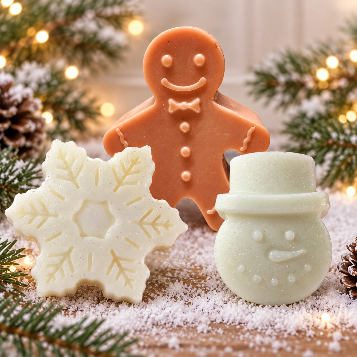Christmas Soap Bars- x5