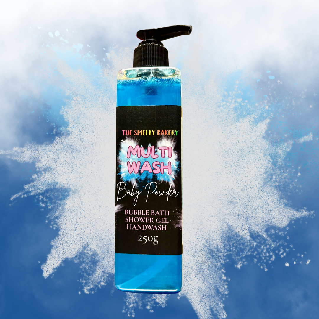 Multiwash 3 in 1- Shower Gel Hand Wash Bubble Bath