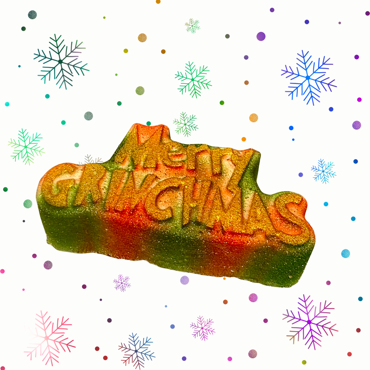 Merry Grinchmas Bath Bomb- x5