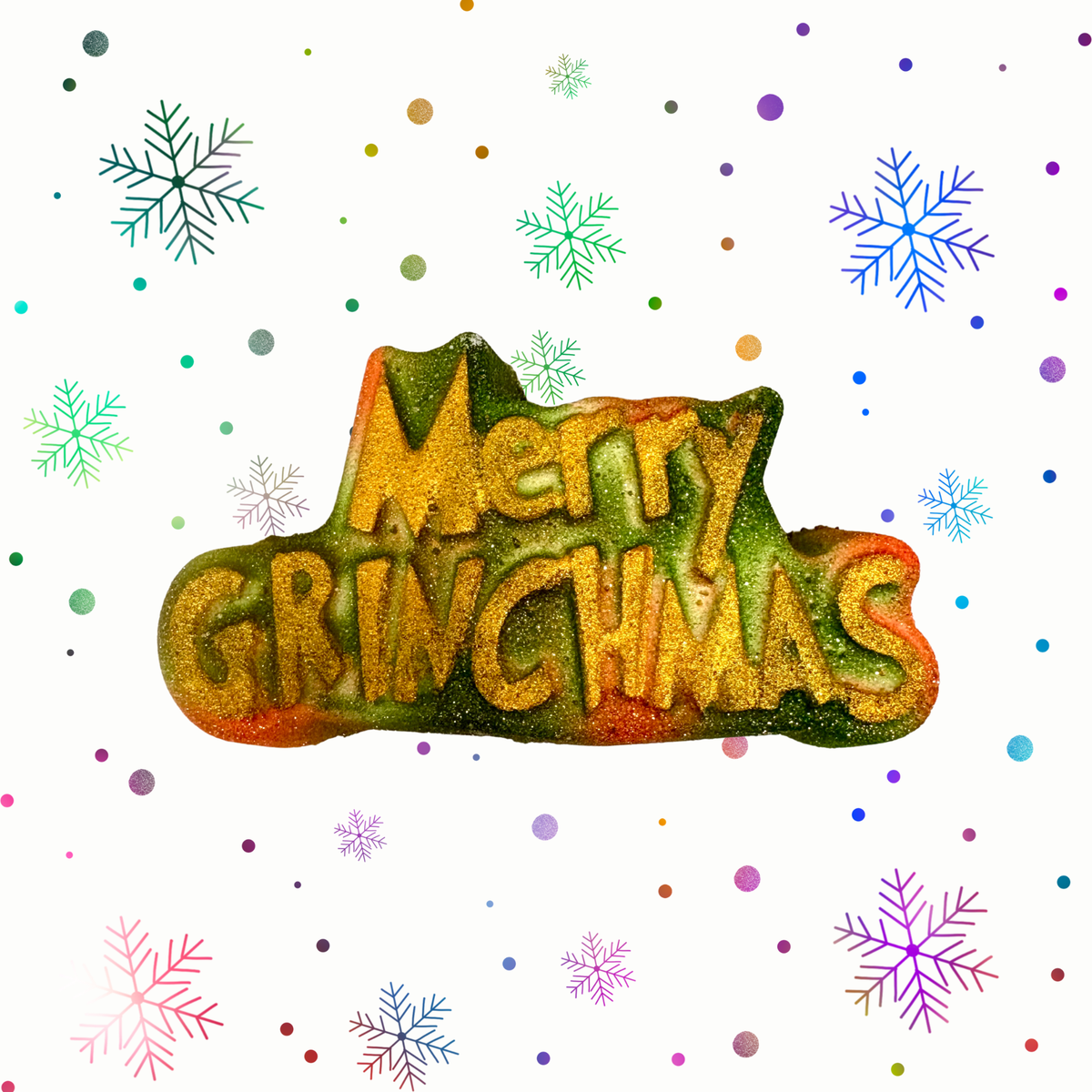 Merry Grinchmas Bath Bomb- x5