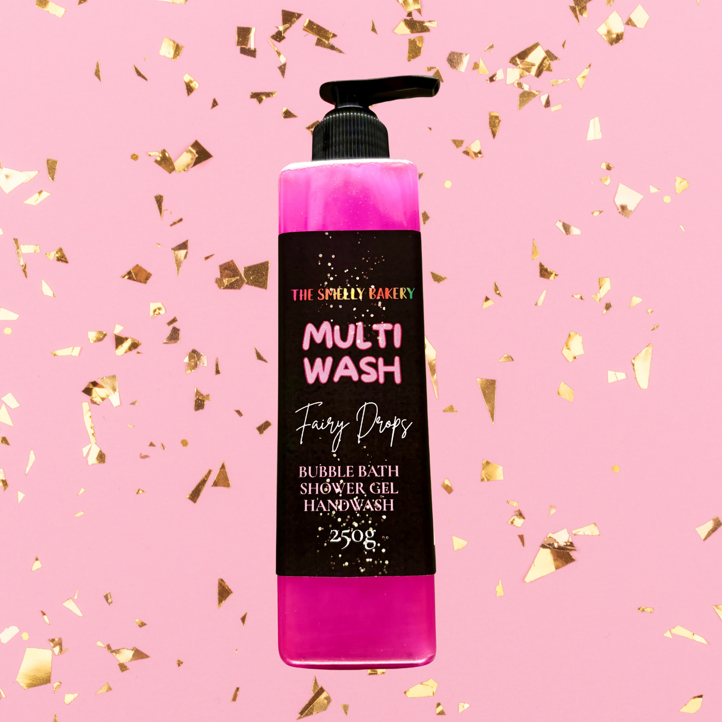 Multiwash 3 in 1- Shower Gel Hand Wash Bubble Bath
