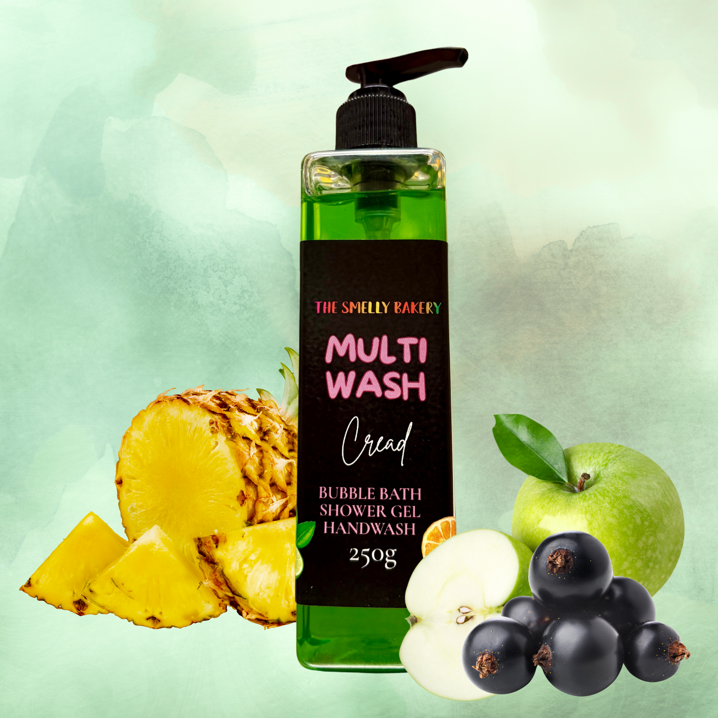 Multiwash 3 in 1- Shower Gel Hand Wash Bubble Bath