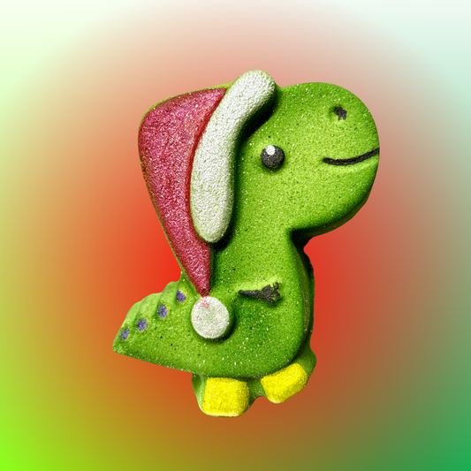 Santasaurus- Bath Bomb (Delivery In December)