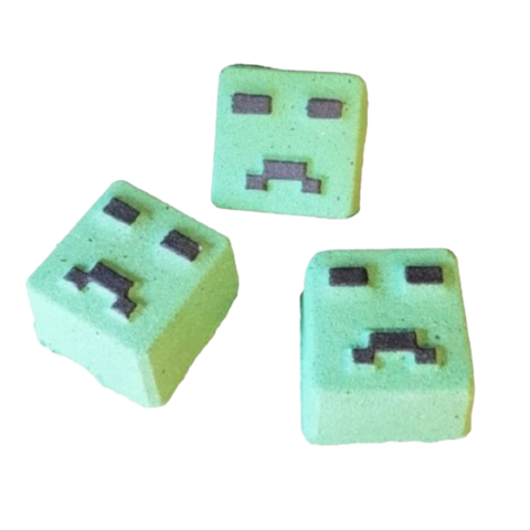 MADE TO ORDER Pixel Face- Bath Bomb