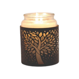 Tealight Wax Melter and Candle Holder - Black Tree of Life