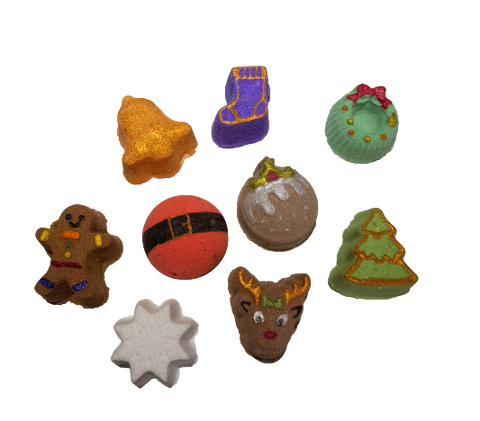 Mini Christmas Bath Bomb