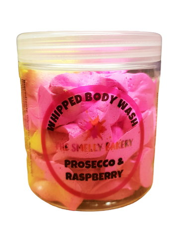 Whipped Body Wash- Prosecco & Raspberry