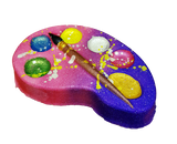 Paint Palette- Bath Bomb