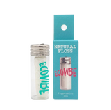 BIODEGRADABLE DENTAL FLOSS WITH DISPENSER - PEPPERMINT