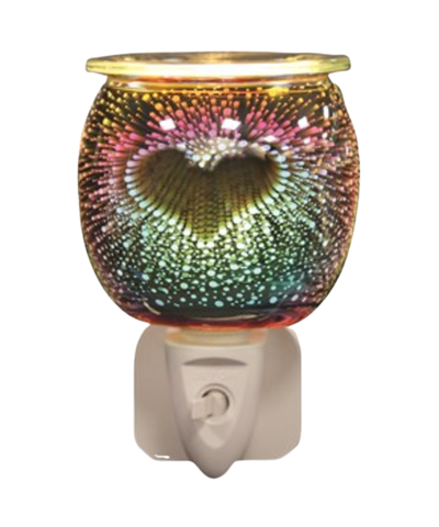 Wax Melt Burner Plug In- 3D Burst Heart